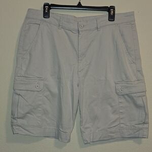 St. John's Bay Light Khaki Cargo Shorts